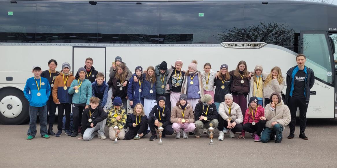 Drei Finaltickets gebucht