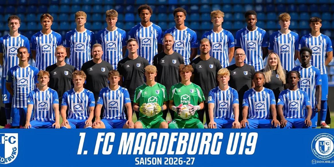 Wer Pokal sagt – meint auch de U19 des 1. FC Magdeburg